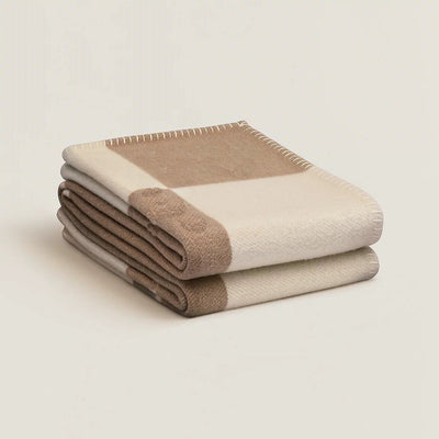 Couverture CachemiraSoft – Plaid Élégant en Laine & Cachemire, Douceur et Chaleur Luxueuses