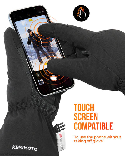 Gants Chauffants ThermoGrip – Rechargeables, Imperméables, Idéal pour l’Hiver et les Sports de Neige