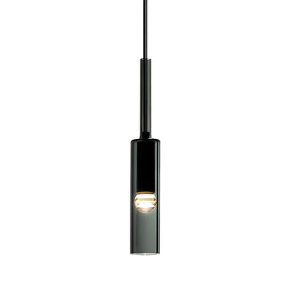 Suspension Marque - Lampe Moderne en Verre et Métal avec LED Intégrée