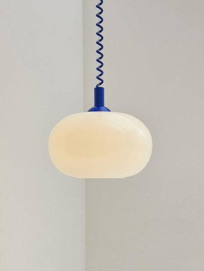 Suspension Macaron Spring - Design Coloré et Élégant, LED ou Ampoule Edison, Idéale pour Cuisine et Salon