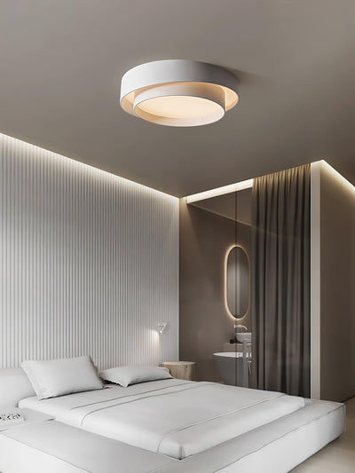Plafonnier Moderne à LED - Design Cylindrique Élégant et Intégré