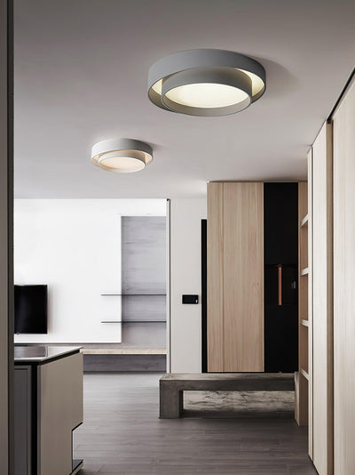 Plafonnier Moderne à LED - Design Cylindrique Élégant et Intégré