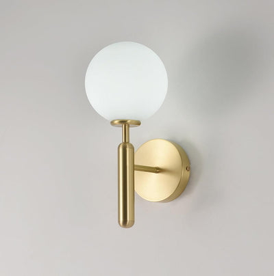 Lampe Scandiluxe LED – Design Minimaliste en Laiton et Verre pour Intérieur