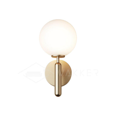 Lampe Scandiluxe LED – Design Minimaliste en Laiton et Verre pour Intérieur