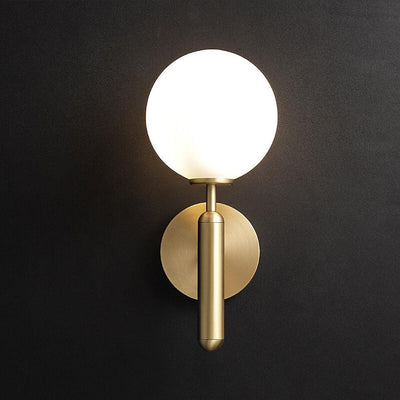 Lampe Scandiluxe LED – Design Minimaliste en Laiton et Verre pour Intérieur