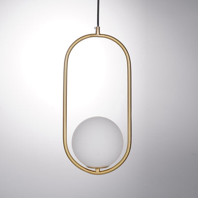Suspension Mila en Métal et Verre – Lampe Moderne au Design Élégant