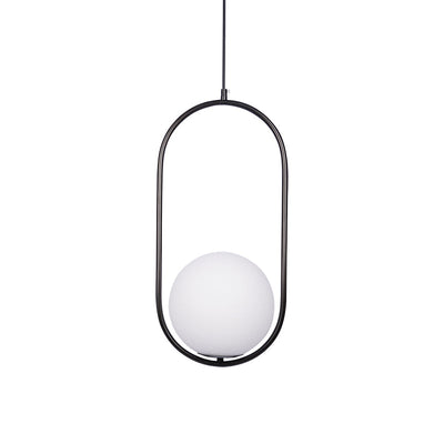 Suspension Mila en Métal et Verre – Lampe Moderne au Design Élégant