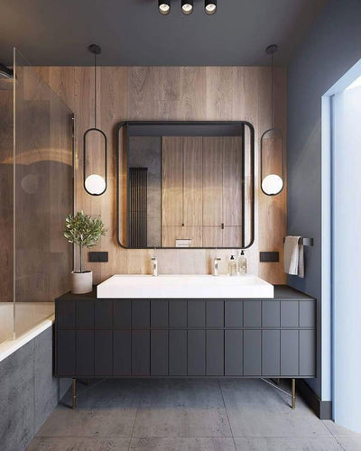Suspension Mila en Métal et Verre – Lampe Moderne au Design Élégant