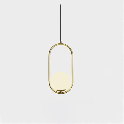 Suspension Mila en Métal et Verre – Lampe Moderne au Design Élégant