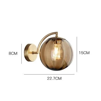 Applique Murale en Verre Design Chandeliers - Élégance Moderne et Éclairage Doux pour Votre Intérieur