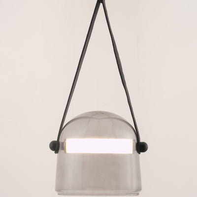 Suspension Mona Minimaliste en Métal et Verre - Éclairage LED Élégant pour Salon et Salle à Manger