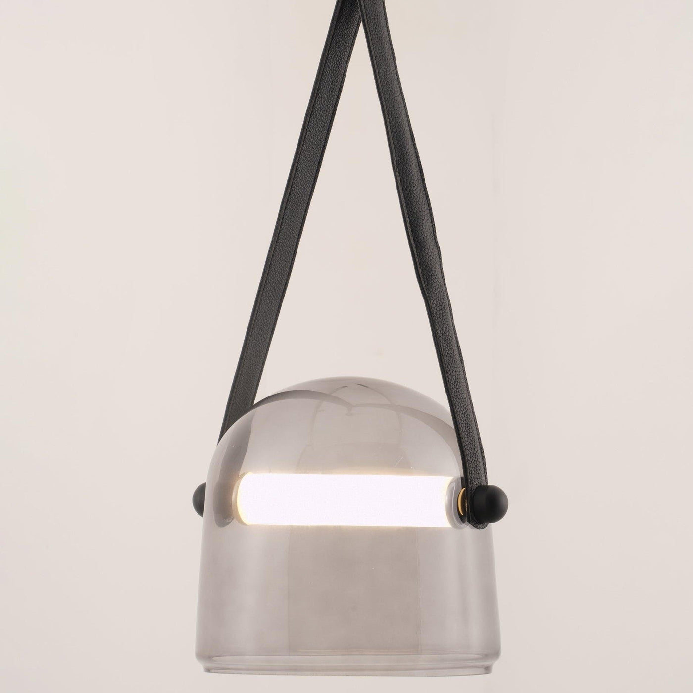 Suspension Mona Minimaliste en Métal et Verre - Éclairage LED Élégant pour Salon et Salle à Manger
