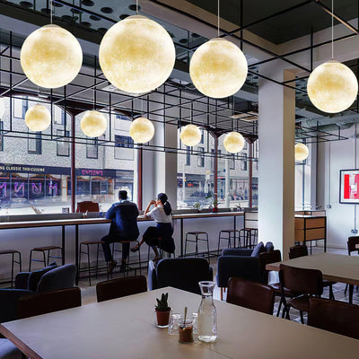 Suspension Moon LED – Éclairage Moderne et Apaisant, Design Élégant
