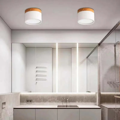 Plafonnier Cylindrique LED Nordic – Éclairage Moderne et Économique pour Couloir