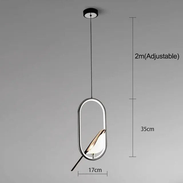 Lampe LED MrBird – Design Élégant et Ambiance Apaisante
