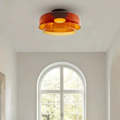 LuxeGlass - Lustre Médiéval de Plafond Luxe