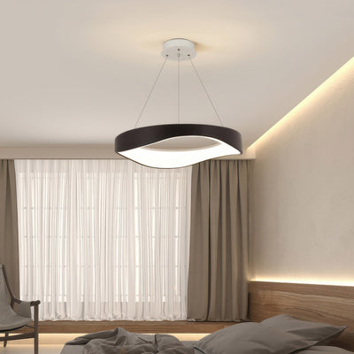 Suspension LED Moderne Ronde - Éclairage Énergie Efficace et Élégant