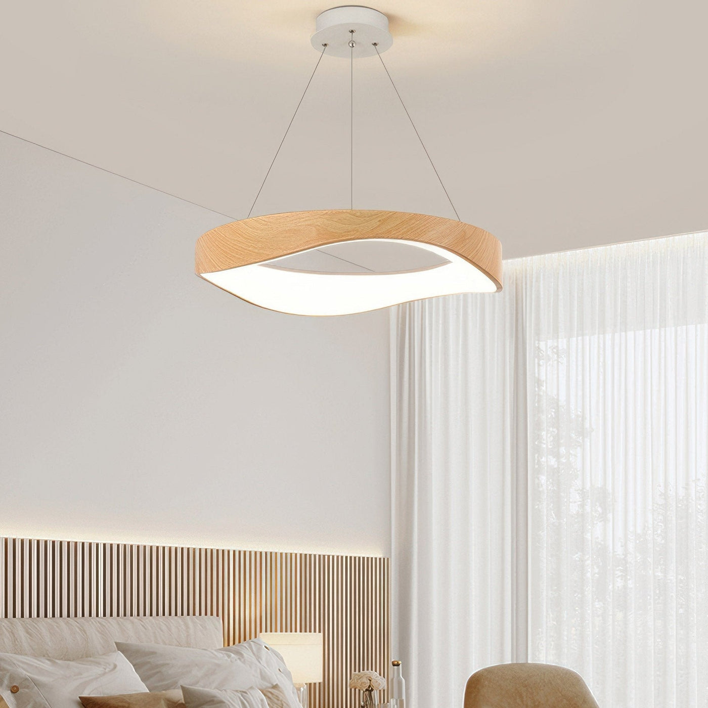 Suspension LED Moderne Ronde - Éclairage Énergie Efficace et Élégant