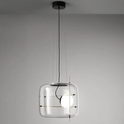 Plot Glass Pendelleuchte – Lampe Suspendue LED avec Éclairage Doux et Design Élégant