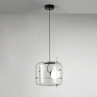 Plot Glass Pendelleuchte – Lampe Suspendue LED avec Éclairage Doux et Design Élégant