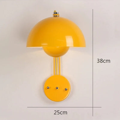 Auroraglo Lampe Murale Moderne - Design en Forme de Fleur, Éclairage LED, Idéale pour Chambre
