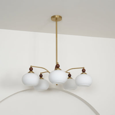 Chandelier Retro Melodica - Élégance Victoriienne et Artisanat Moderne