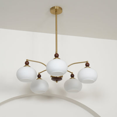 Chandelier Retro Melodica - Élégance Victoriienne et Artisanat Moderne
