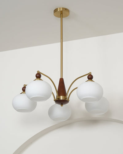 Chandelier Retro Melodica - Élégance Victoriienne et Artisanat Moderne
