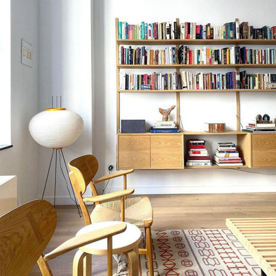 Lampadaire en Papier de Riz - Élégance Minimaliste pour Salon et Chambre