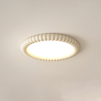 Lampe Plafonnier Ripple Halo - Design Naturel et Apaisant avec Lumière LED Intégrée