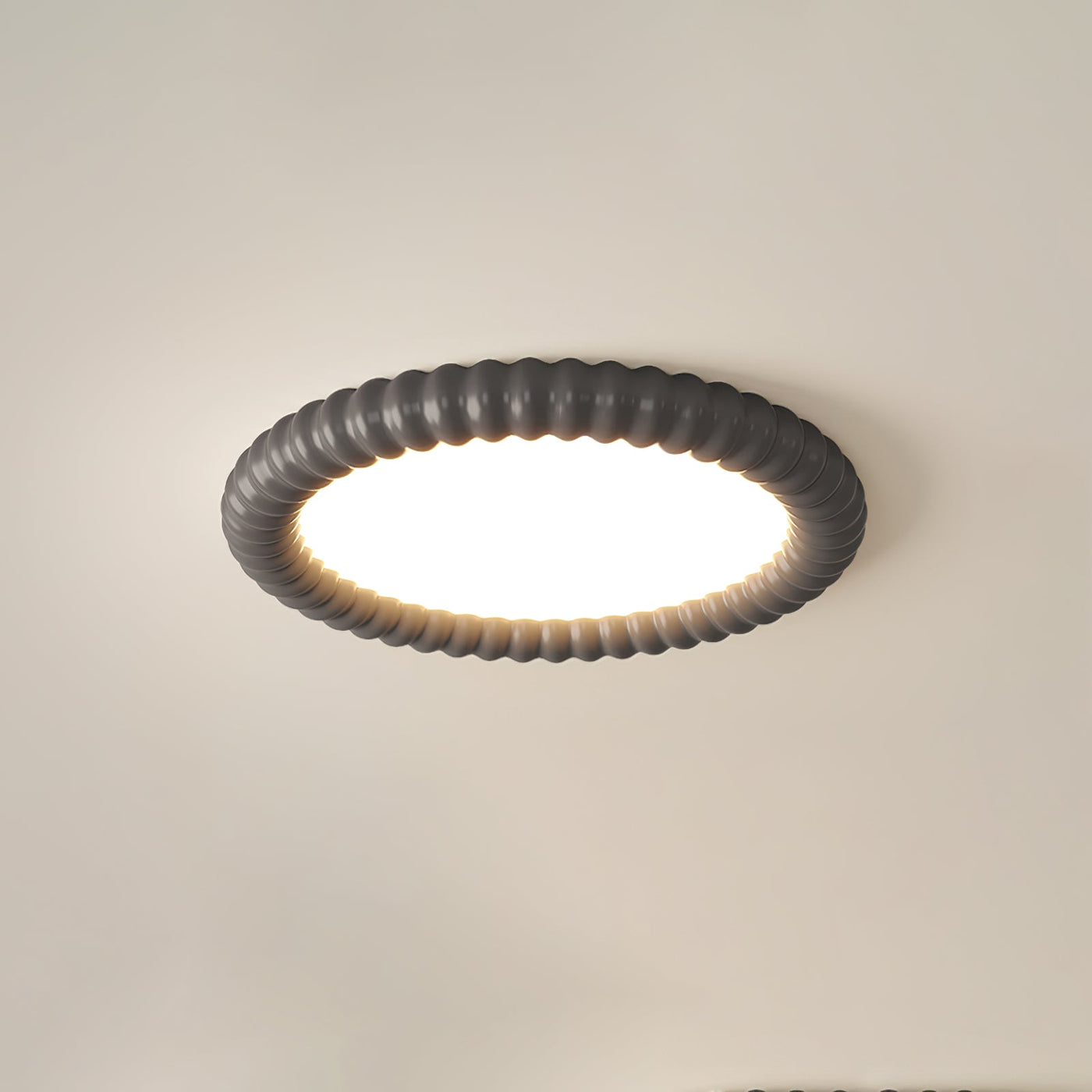 Lampe Plafonnier Ripple Halo - Design Naturel et Apaisant avec Lumière LED Intégrée