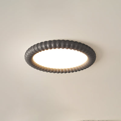 Lampe Plafonnier Ripple Halo - Design Naturel et Apaisant avec Lumière LED Intégrée