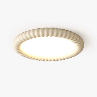 Lampe Plafonnier Ripple Halo - Design Naturel et Apaisant avec Lumière LED Intégrée