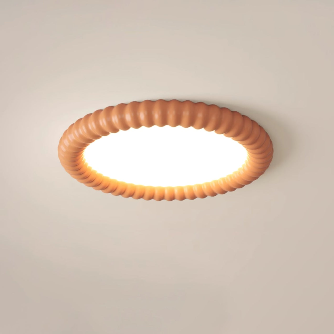 Lampe Plafonnier Ripple Halo - Design Naturel et Apaisant avec Lumière LED Intégrée