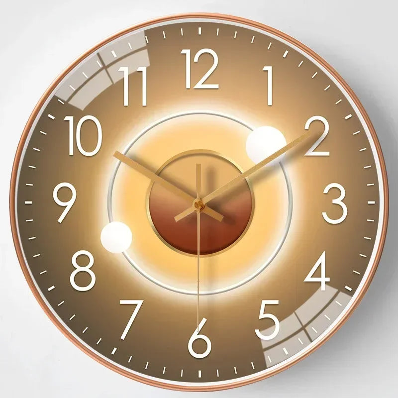 Horloge Murale Silencieuse SilentTime - Design Classique et Élégant