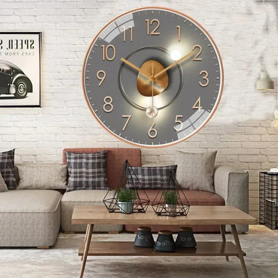Horloge Murale Silencieuse SilentTime - Design Classique et Élégant