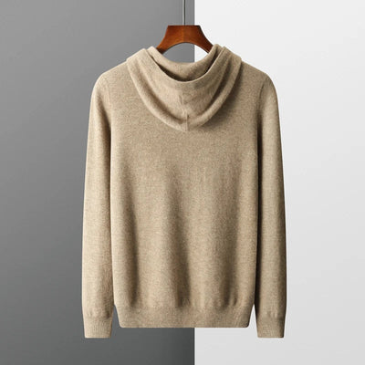 Pull à Capuche en Laine Mérinos 100% - Confort et Élégance