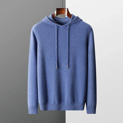 Pull à Capuche en Laine Mérinos 100% - Confort et Élégance