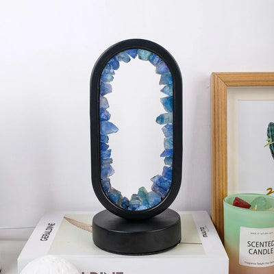 AuraStone | Lampe de calme en améthystes naturelles apaisantes
