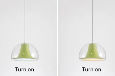 Suspension Jellyfish - Lampe Pendante en Verre et Métal au Design Moderne