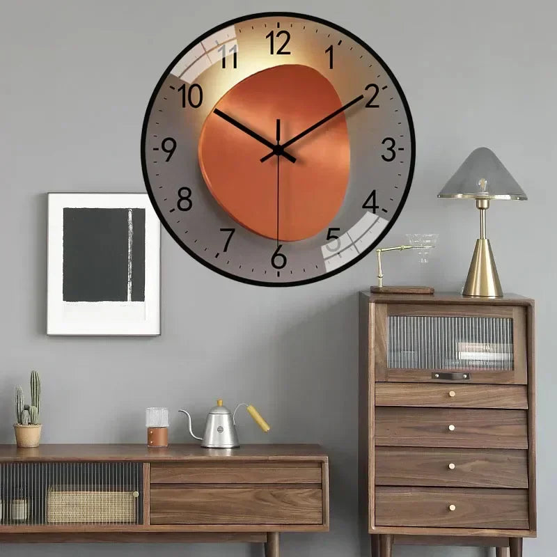 Horloge Murale Silencieuse SilentTime - Design Classique et Élégant