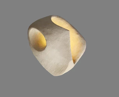 Lampe Murale Édda – Applique en Résine Art-Déco avec Éclairage LED