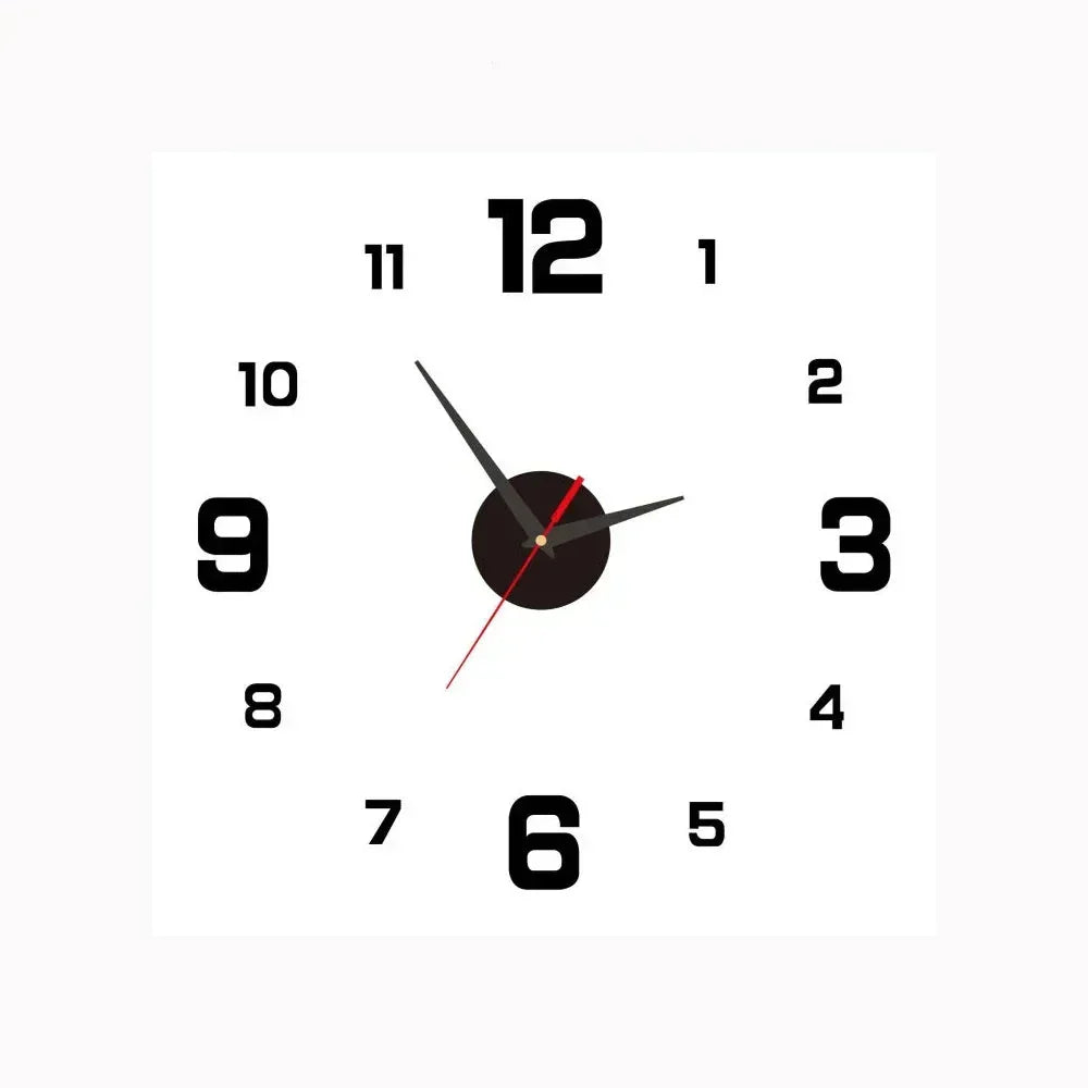 Horloge Murale Silencieuse SilentTime - Design Classique et Élégant