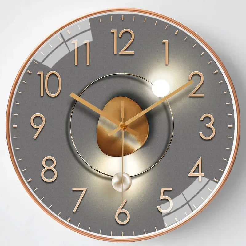 Horloge Murale Silencieuse SilentTime - Design Classique et Élégant