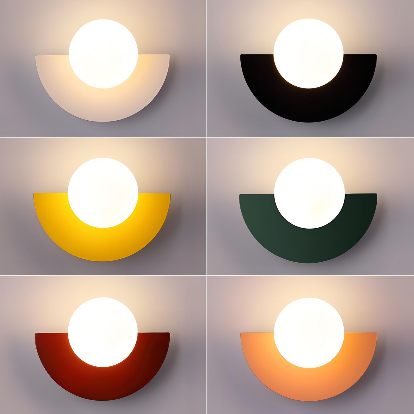 Applique Murale Nordic Everest - Design Élégant et Moderne avec 6 Couleurs au Choix