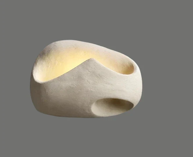 Lampe Murale Édda – Applique en Résine Art-Déco avec Éclairage LED