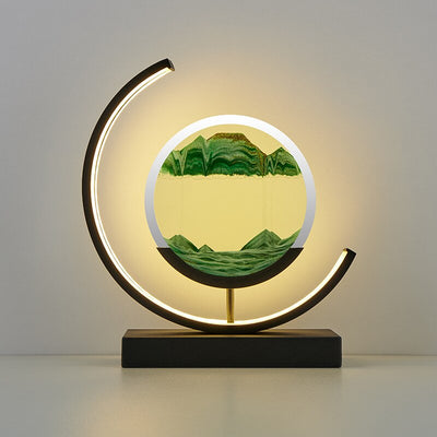 Lampe Art Sand Dynamique 3D – Table LED Relaxante avec Effet Paysage Naturel