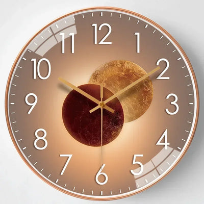 Horloge Murale Silencieuse SilentTime - Design Classique et Élégant