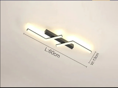 StekGlow - Plafonnier LED Moderne, Économie d'Énergie et Ambiance Personnalisable