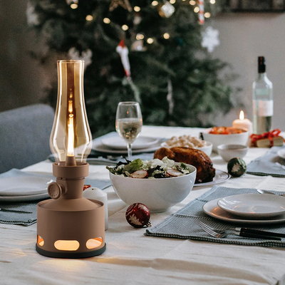 Lampe Vintage LED – Lampe à pétrole rétro avec technologie LED moderne